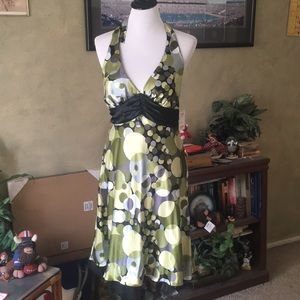 Charlotte Russe Never Worn Satin Halter Dress